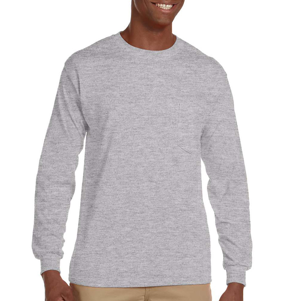 Picture of Gildan Ultra Cotton? Long Sleeve Pocket Shirts