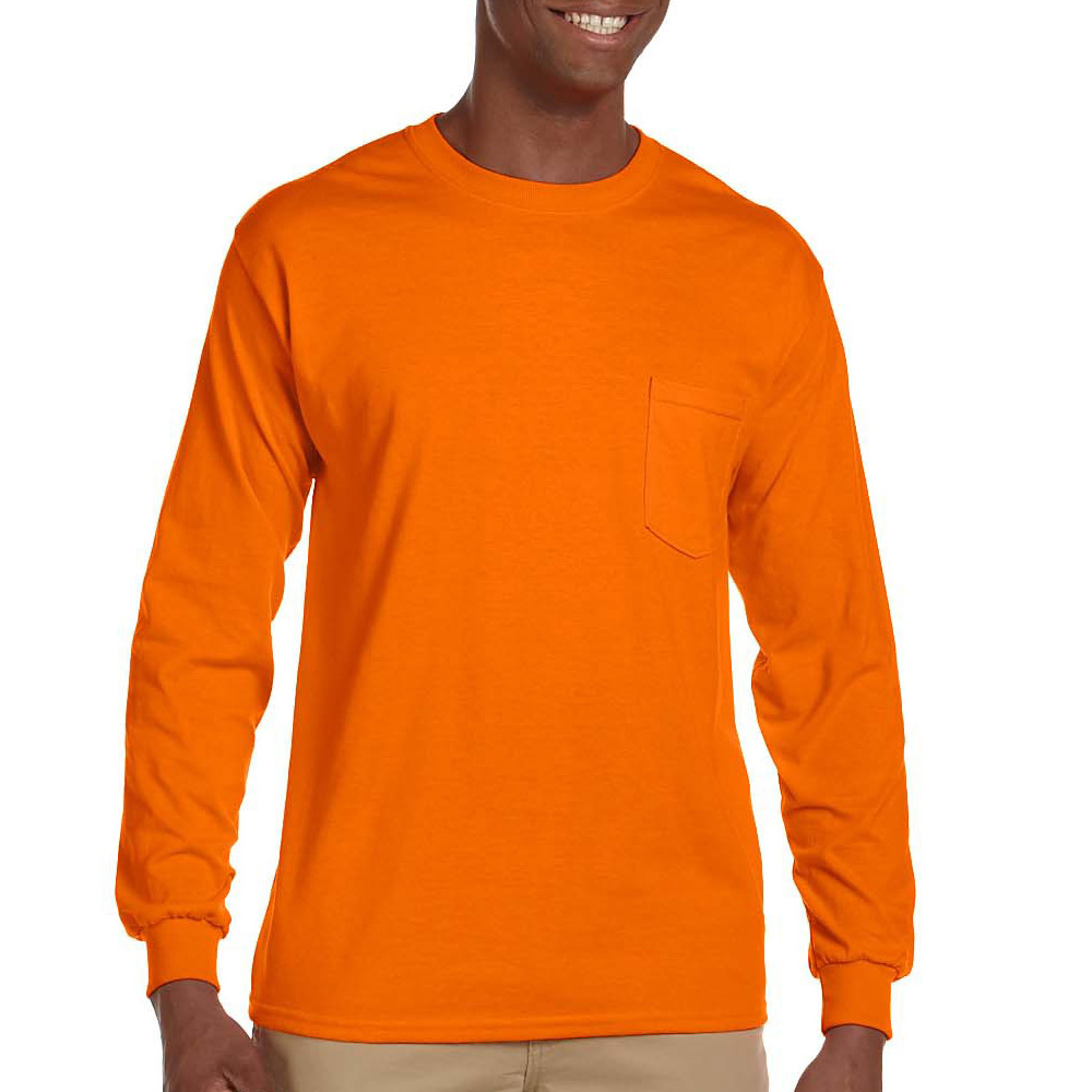 Picture of Gildan Ultra Cotton? Long Sleeve Pocket Shirts