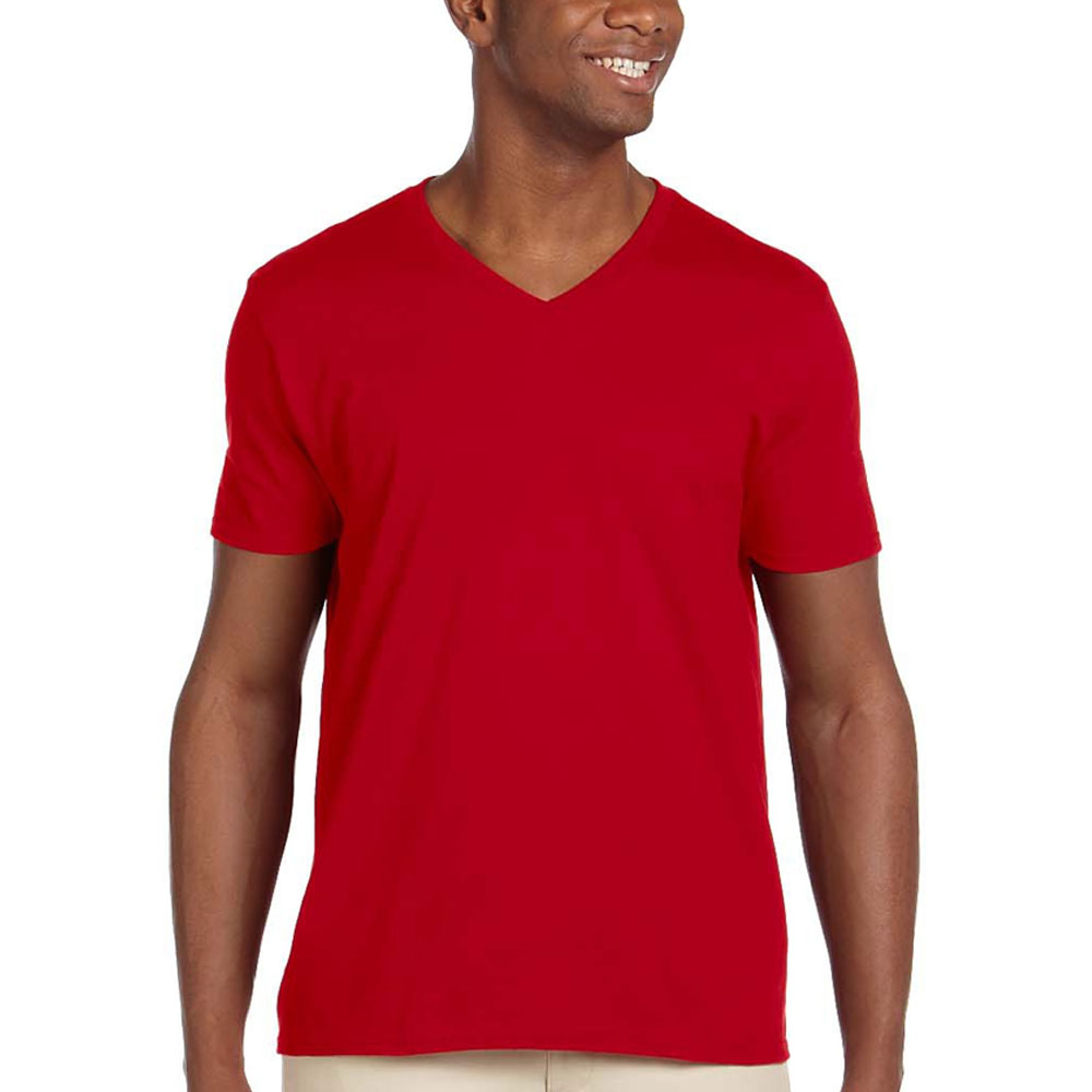 Picture of Gildan Adult Softstyle V-Neck Shirts