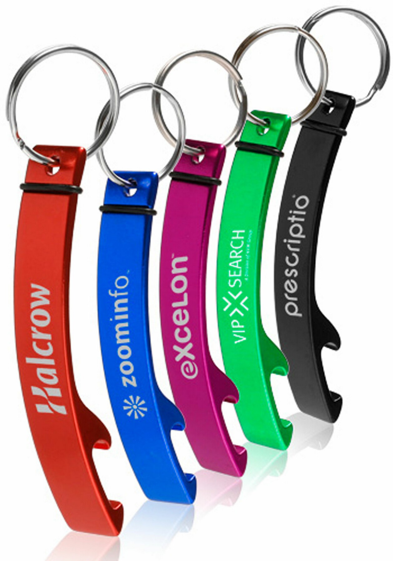 Picture of Slim Aluminum Bottle Opener Key Chain