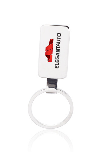 Picture of Reflection Flat Metal Keychains
