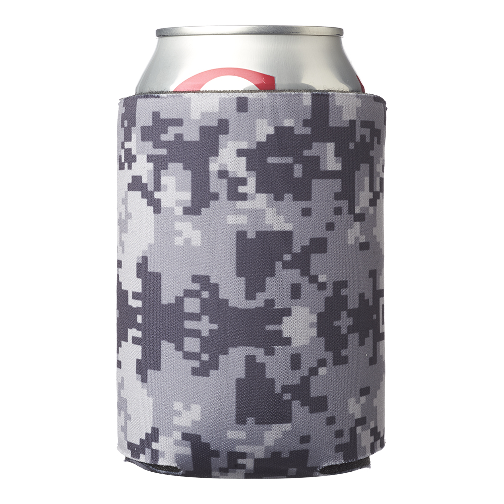 Picture of Digital Pattern Foam Can Coolers