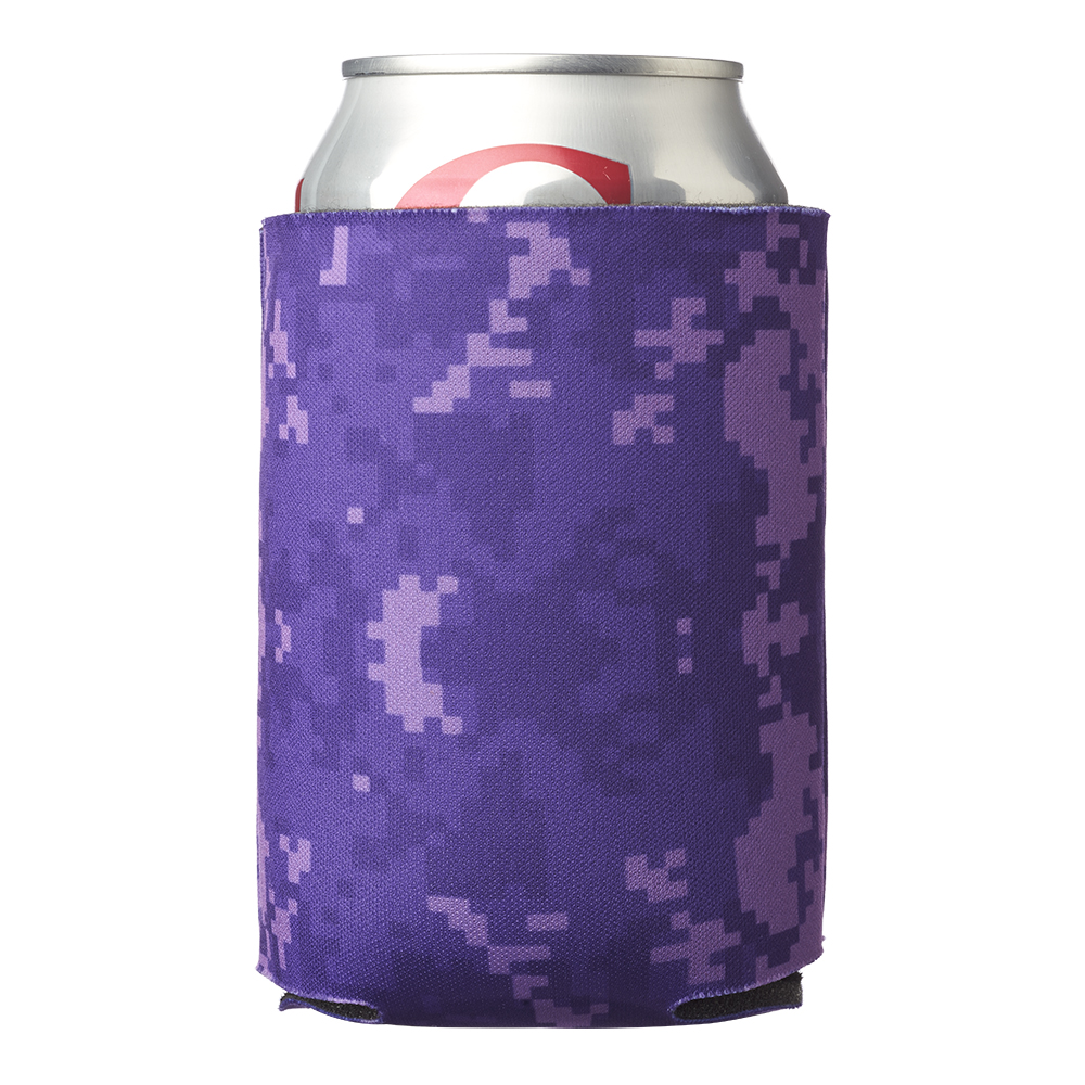 Picture of Digital Pattern Foam Can Coolers