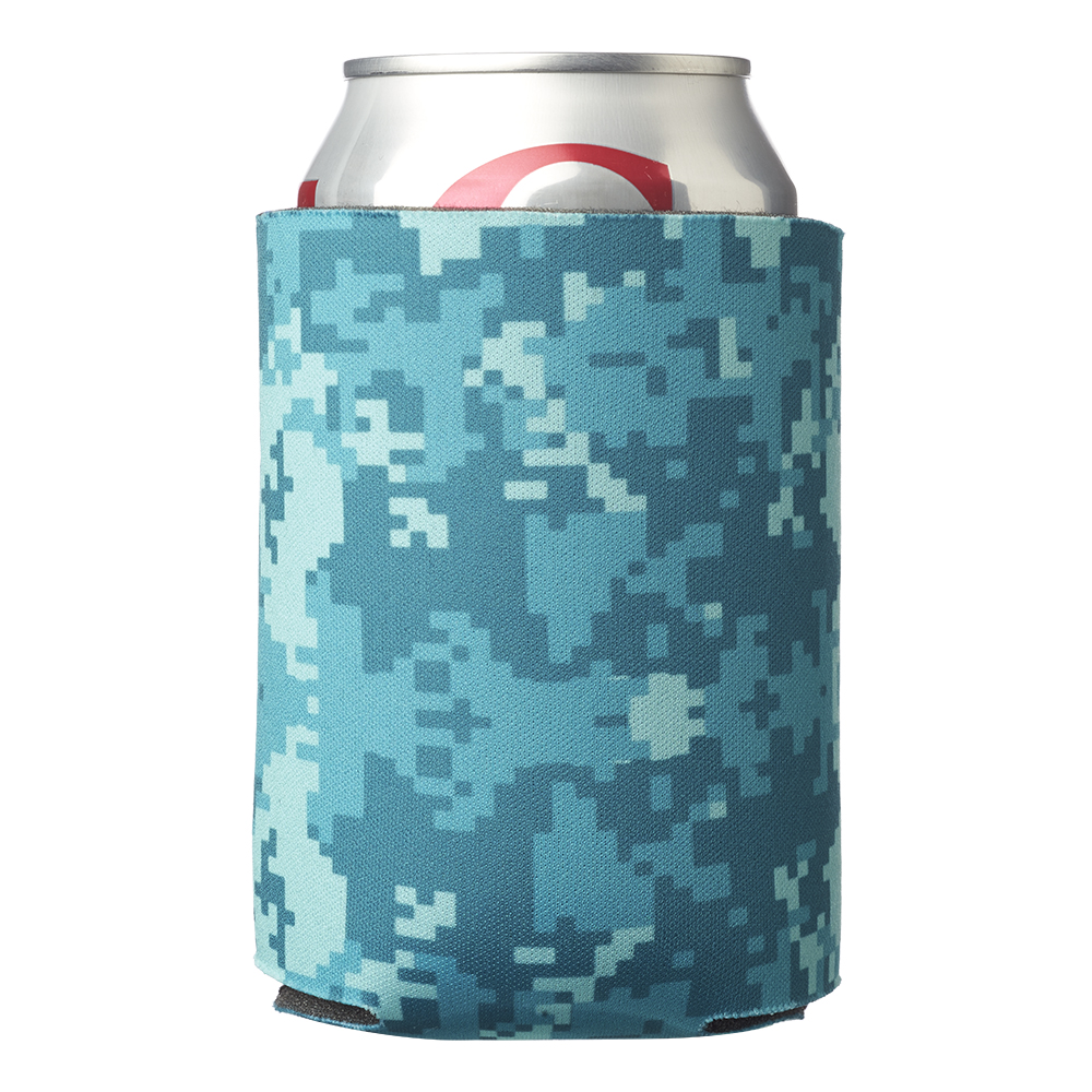 Picture of Digital Pattern Foam Can Coolers