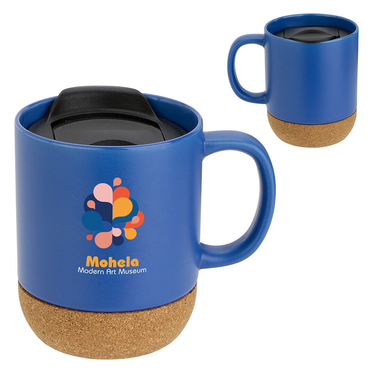 Picture of Balsamo 12 oz Ceramic Mug with Cork Base