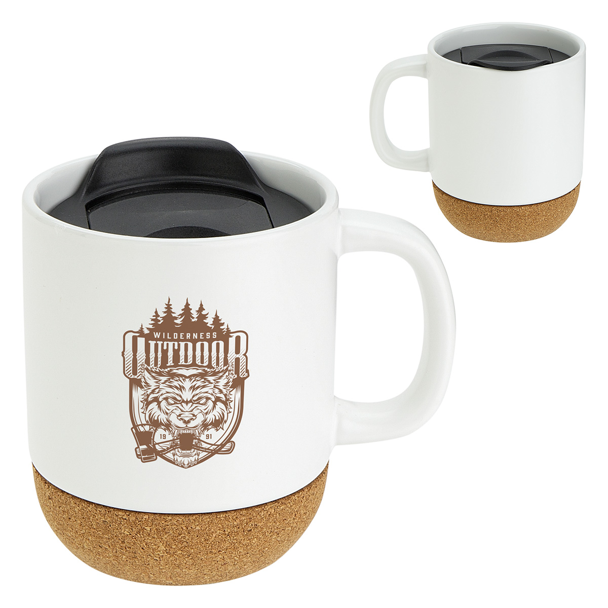Picture of Balsamo 12 oz Ceramic Mug with Cork Base