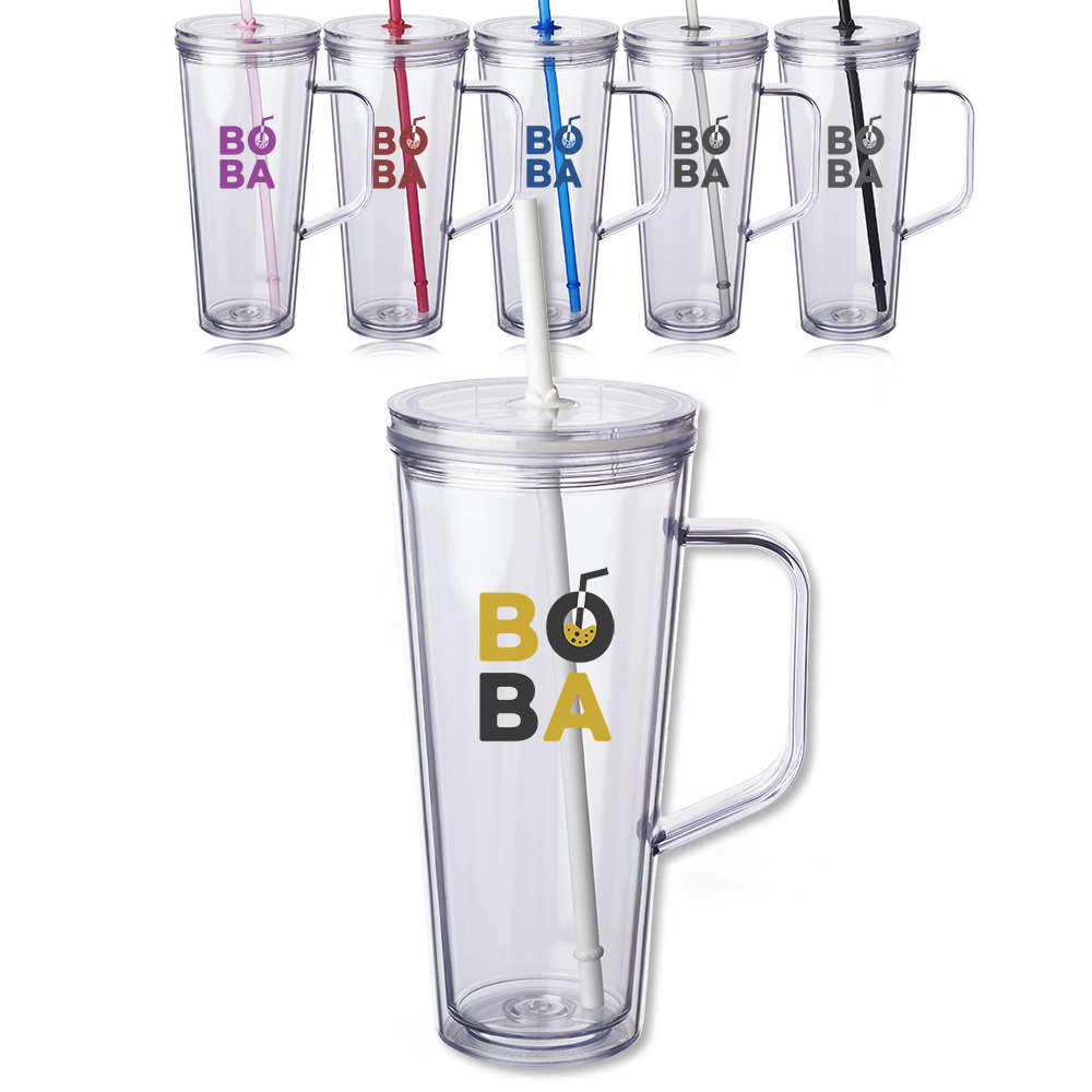 Picture of 24 oz. Tilden Plastic Tumbler with Handle