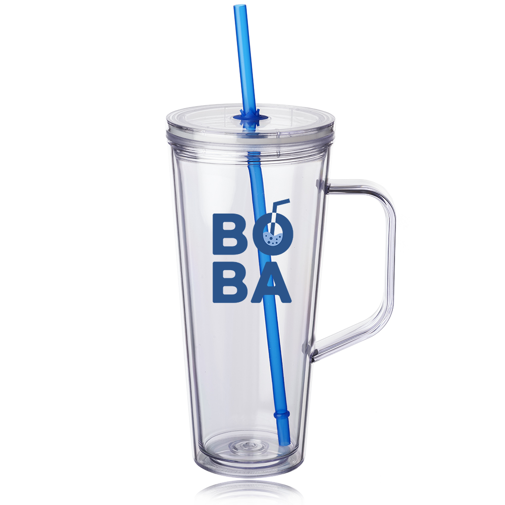 Picture of 24 oz. Tilden Plastic Tumbler with Handle