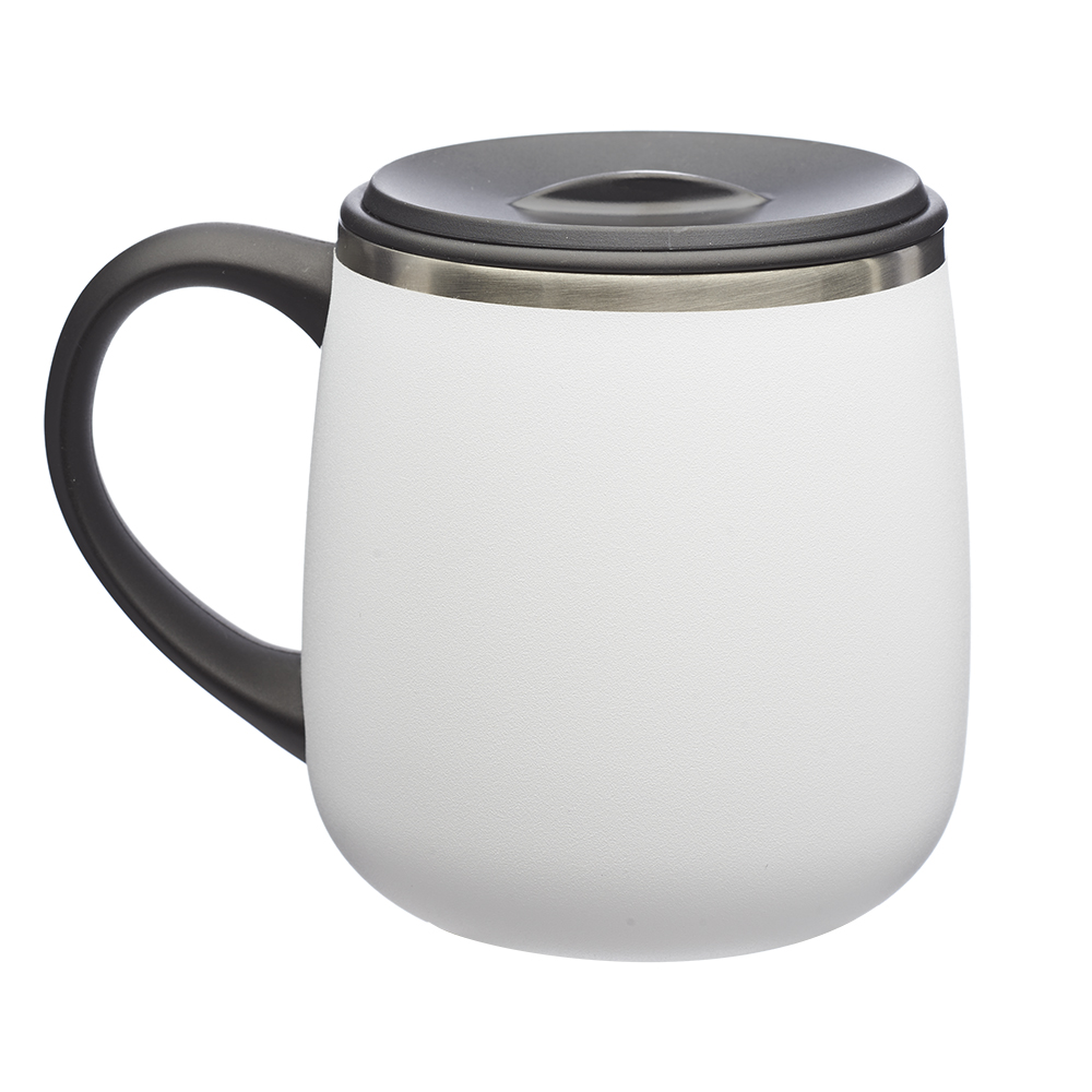 Picture of 11 Oz. Stainless Steel Coffee Mugs with Lid