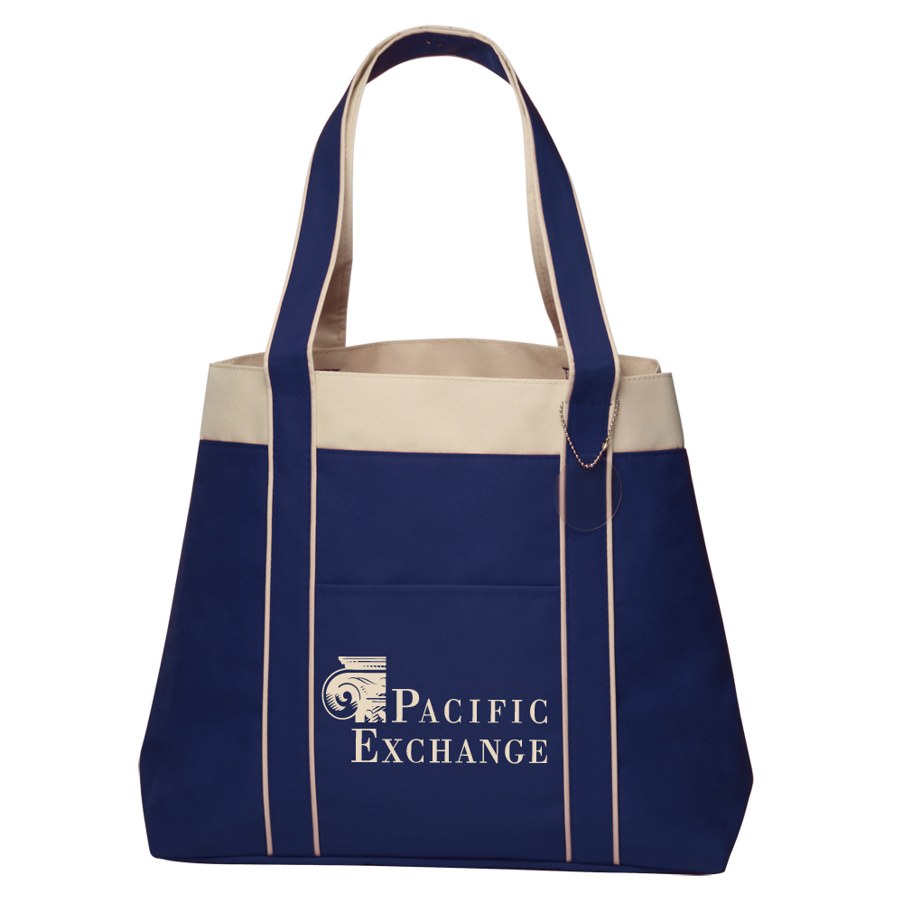 Picture of Donna Polyester Tote Bags (16.25"x13.25")
