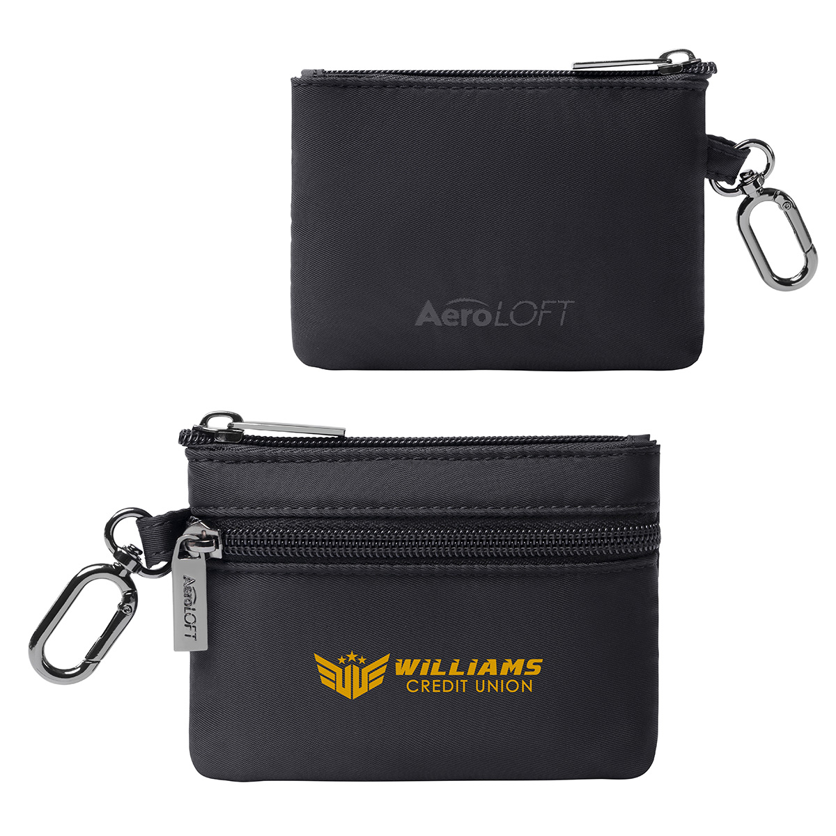 Picture of AeroLOFT® Carabiner Zip Wallet