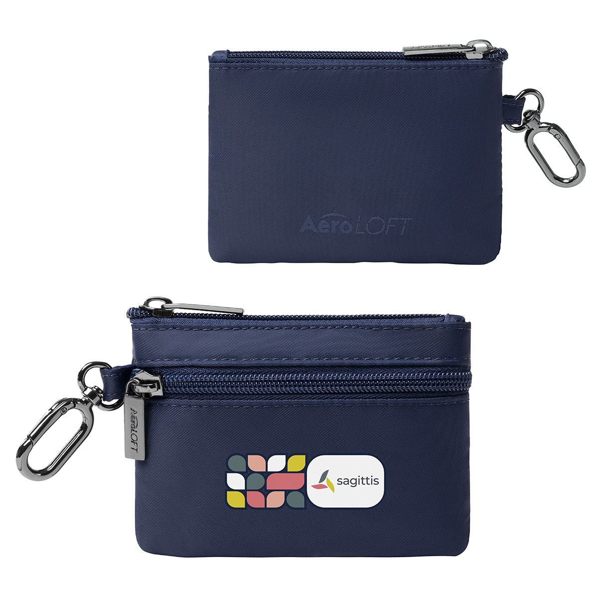 Picture of AeroLOFT® Carabiner Zip Wallet