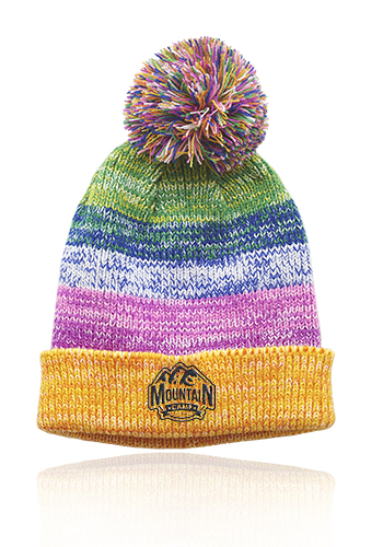 Picture of Bodga Multi-Color Knitted Pom Pom Beanies
