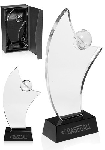 Picture of Baseball Crystal Awards