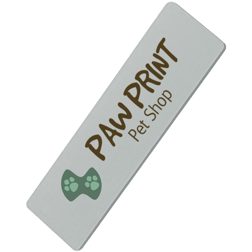 Picture of 3" x 1" Digitally Printed Name Badge