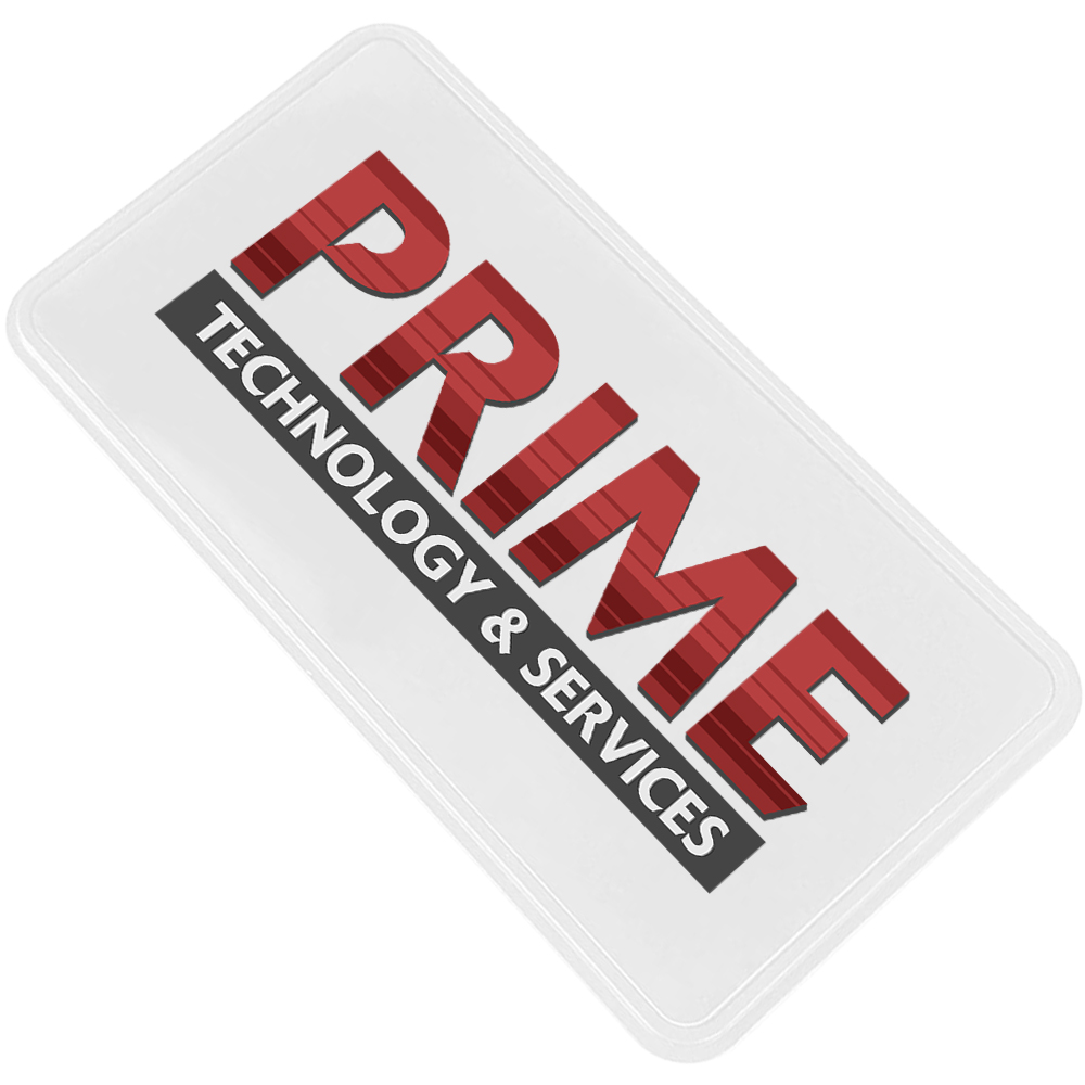Picture of 3" x 1.5" Digitally Printed Name Badge
