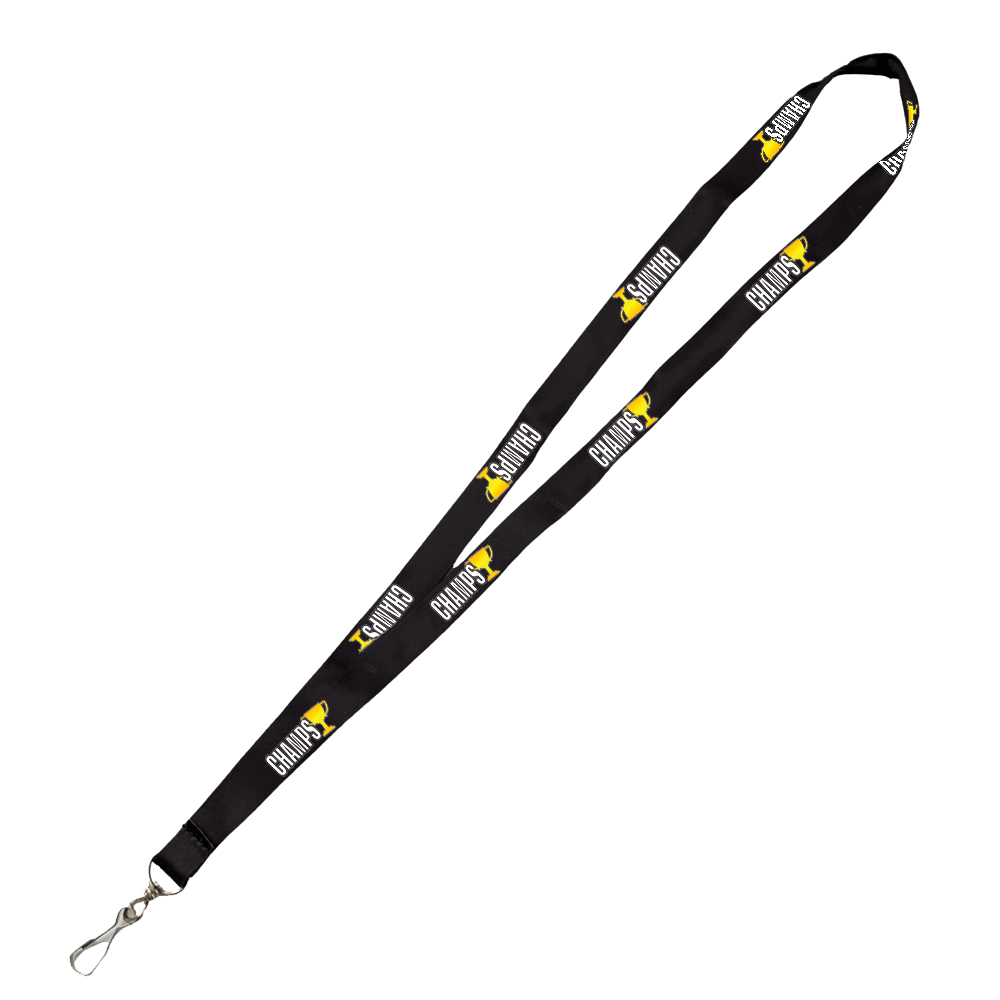 Picture of 0.62" Micro Weave Smooth Dye-Sublimation Lanyards
