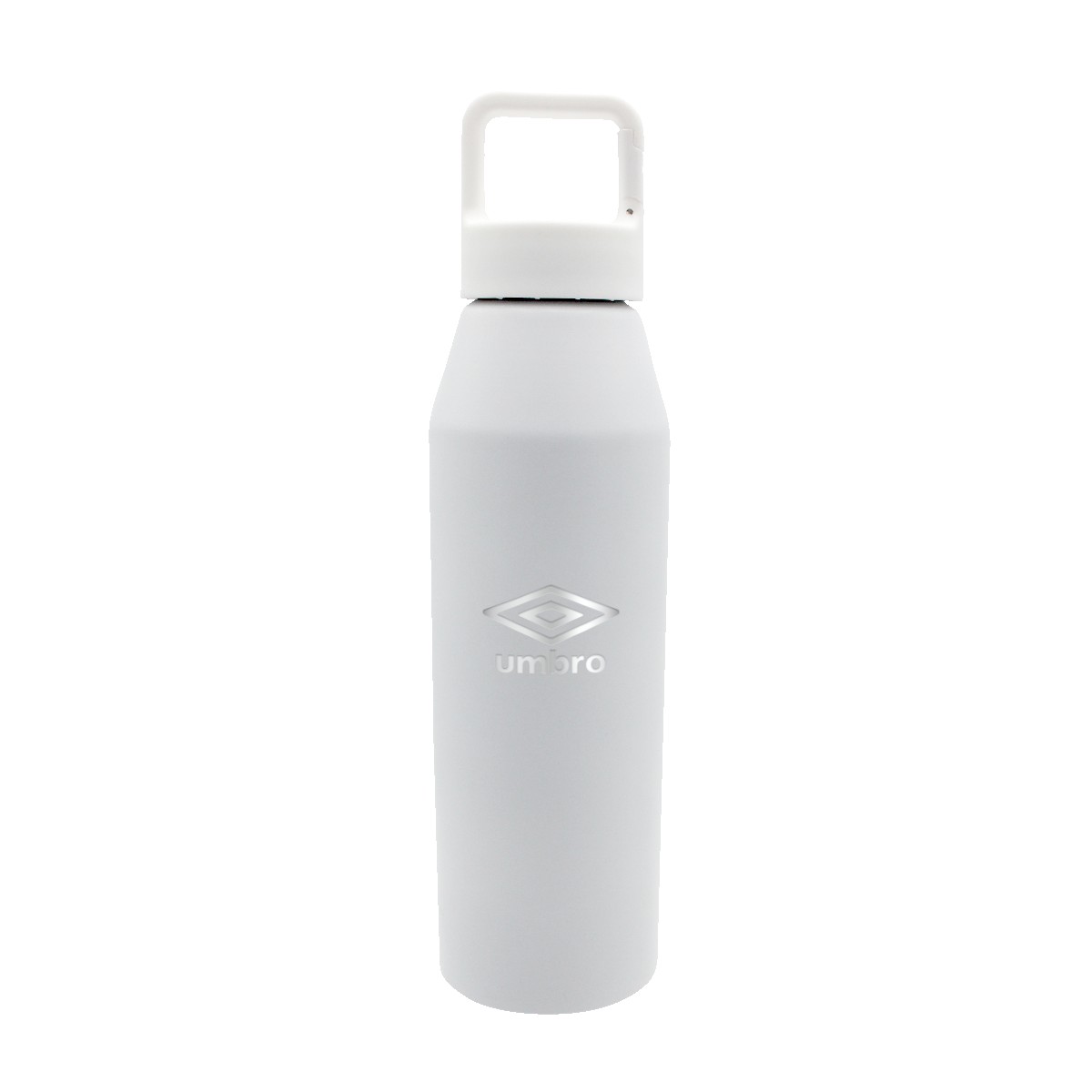 Picture of 25 oz. Recycled Aluminum Bottle with Carabiner Lid, Laser Engraved, Small