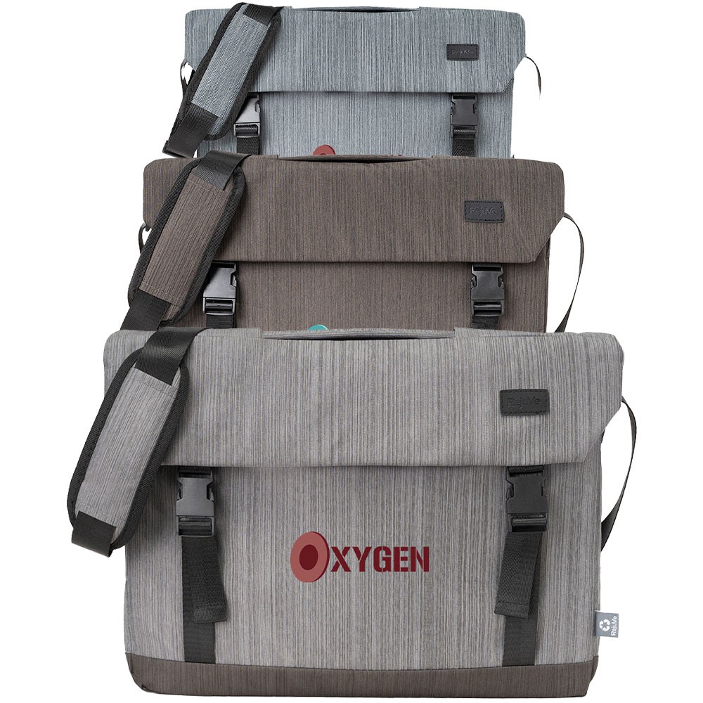 Picture of RejuVe ELEMENT Recycled Heather Laptop Brief Bag