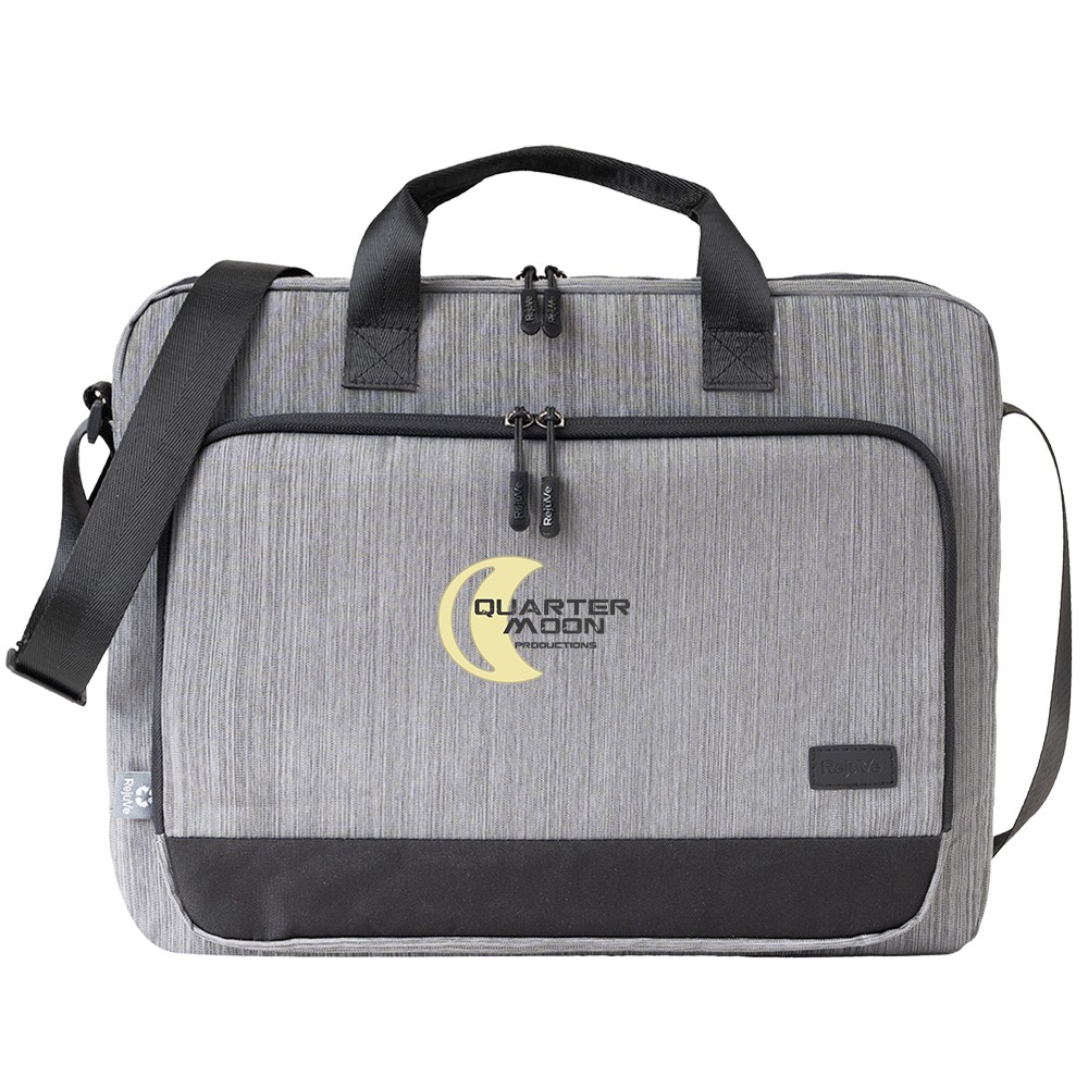 Picture of RejuVe? METRO Recycled Heather Laptop Brief Bags