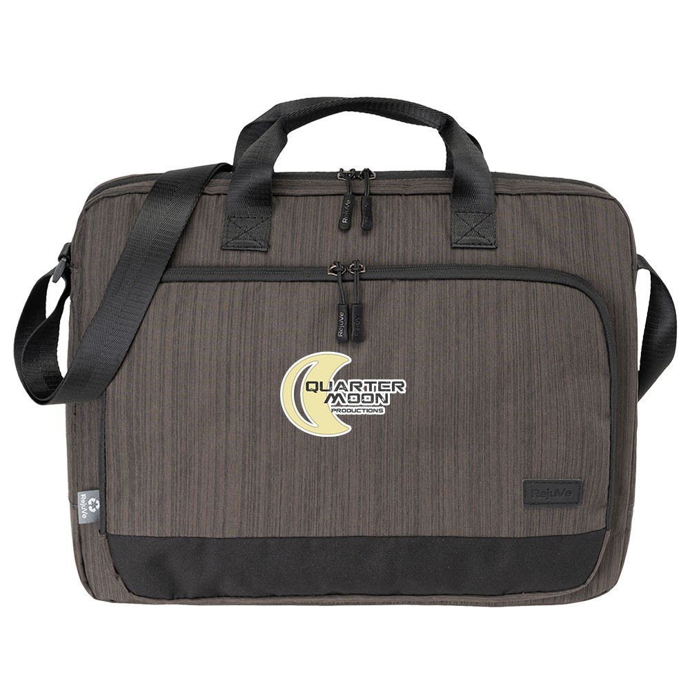 Picture of RejuVe? METRO Recycled Heather Laptop Brief Bags