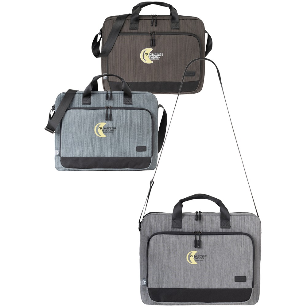 Picture of RejuVe? METRO Recycled Heather Laptop Brief Bags