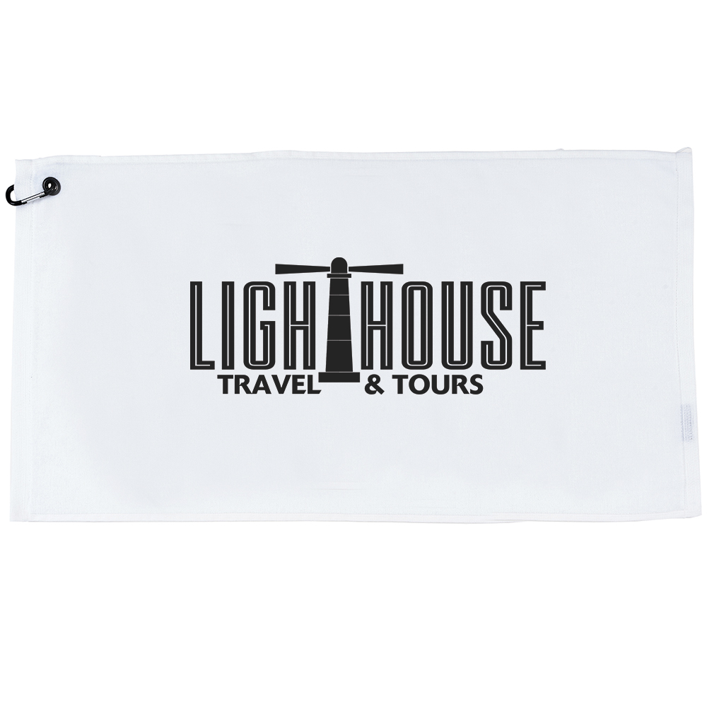 Picture of 30" x 16" Tour Pro White Golf Towels
