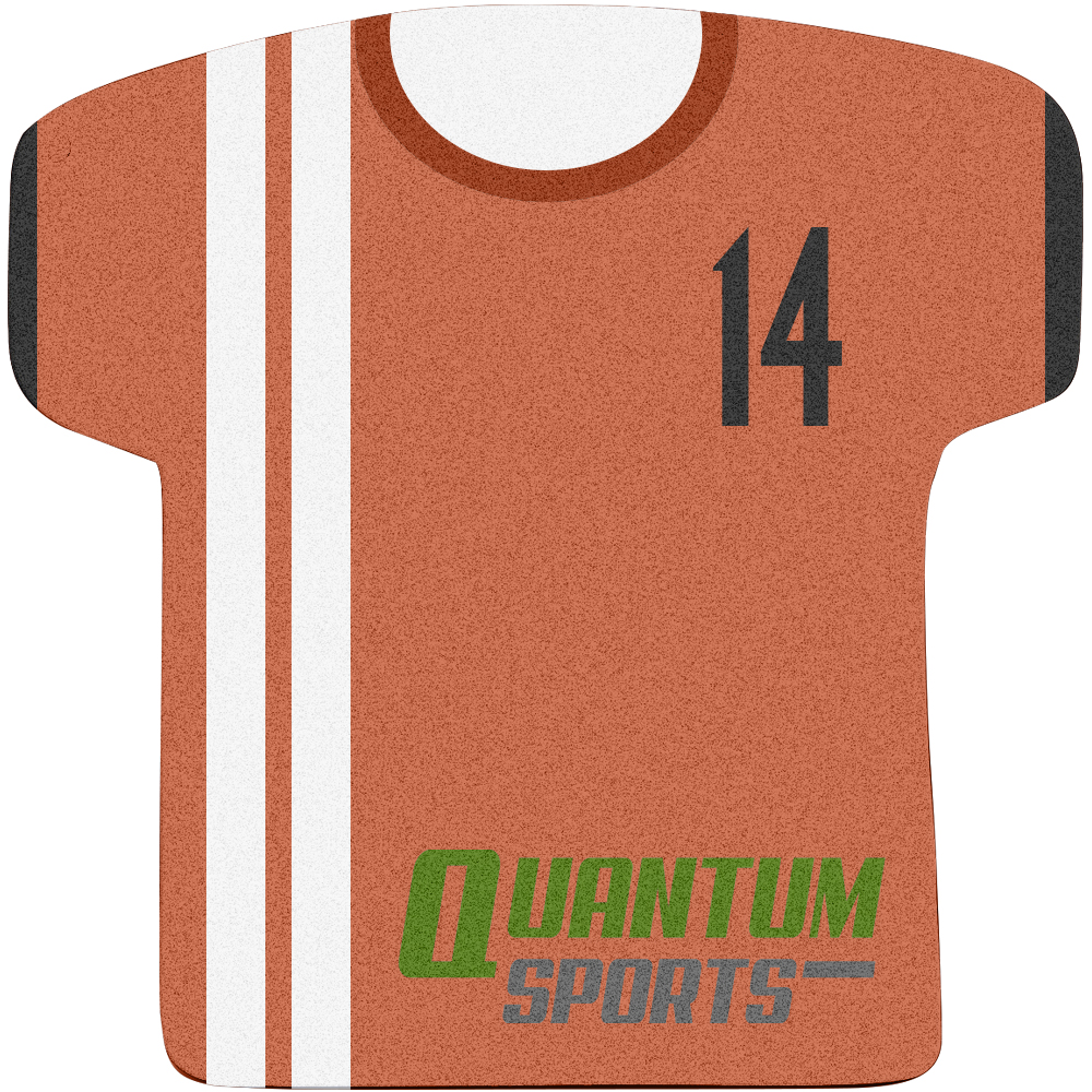 Picture of 22" x 23" Fitness Jersey Shaped Towel
