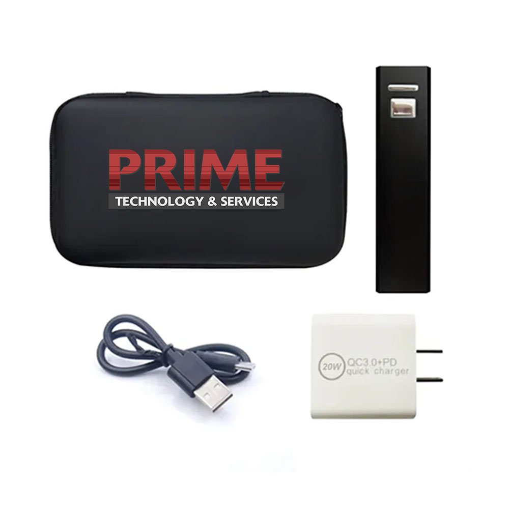Picture of 2200mAh Power Bank and 20w Wall Charger Set