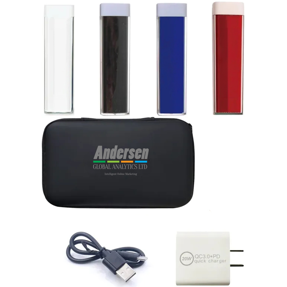 Picture of 20w Wall Charger and Translucent Power Bank Set