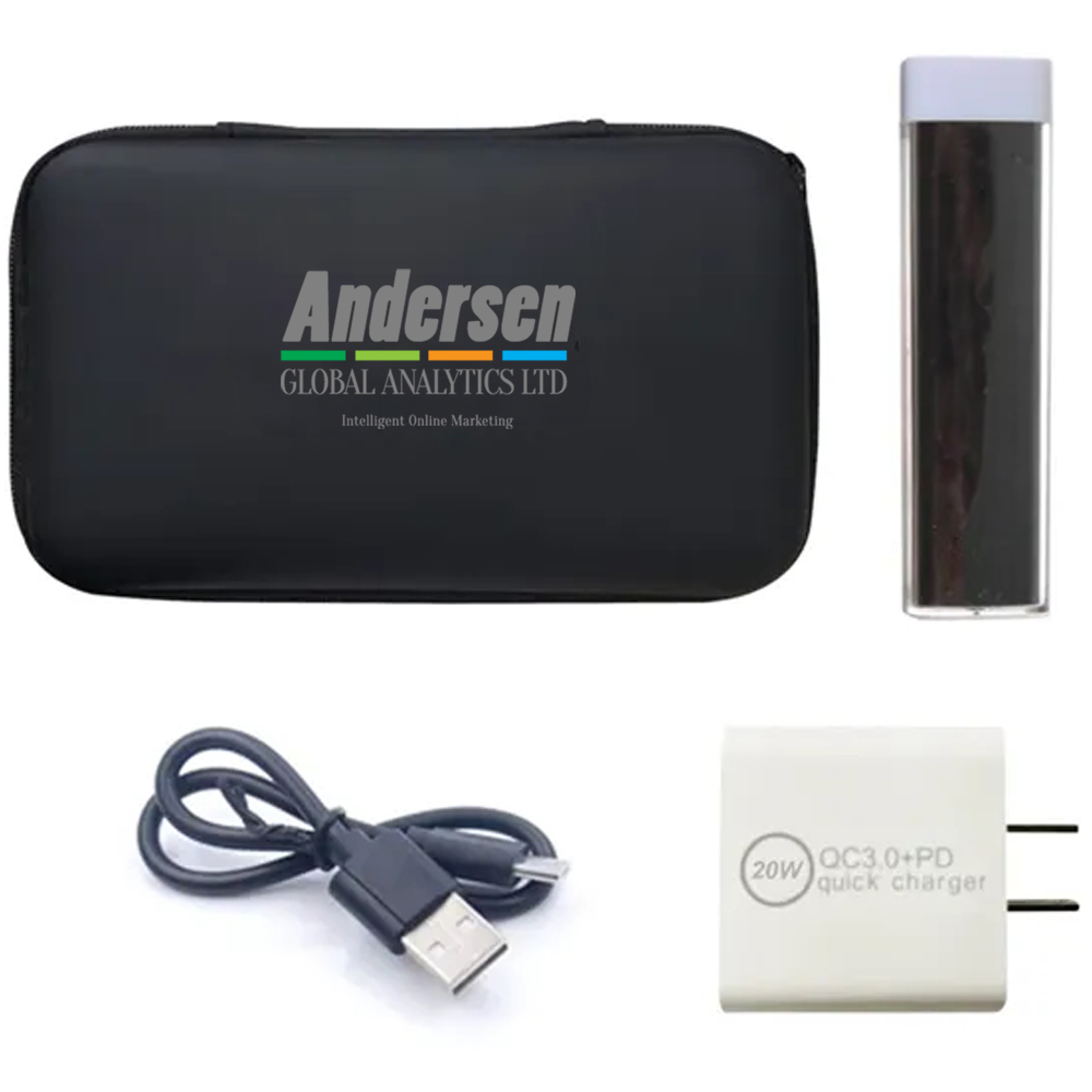 Picture of 20w Wall Charger and Translucent Power Bank Set