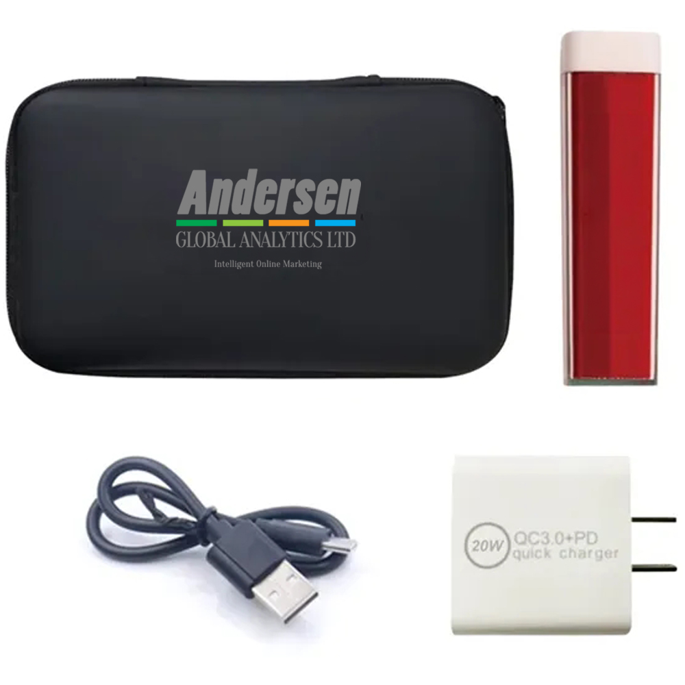 Picture of 20w Wall Charger and Translucent Power Bank Set