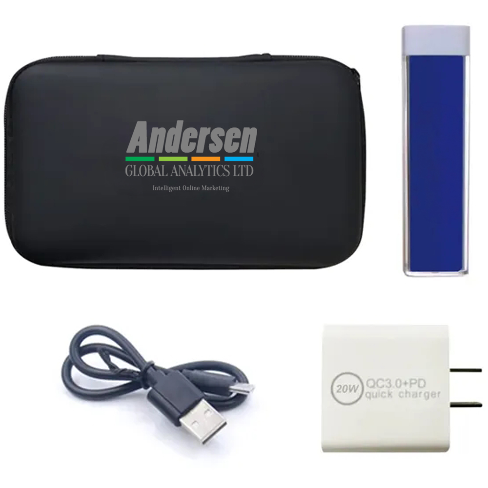 Picture of 20w Wall Charger and Translucent Power Bank Set