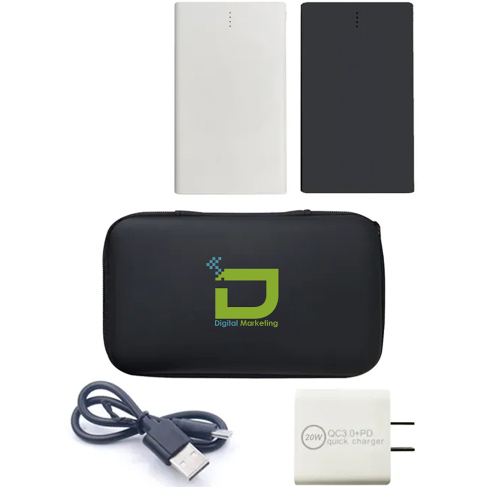 Picture of 20w Wall Charger and 2500 mAH Power Bank Set
