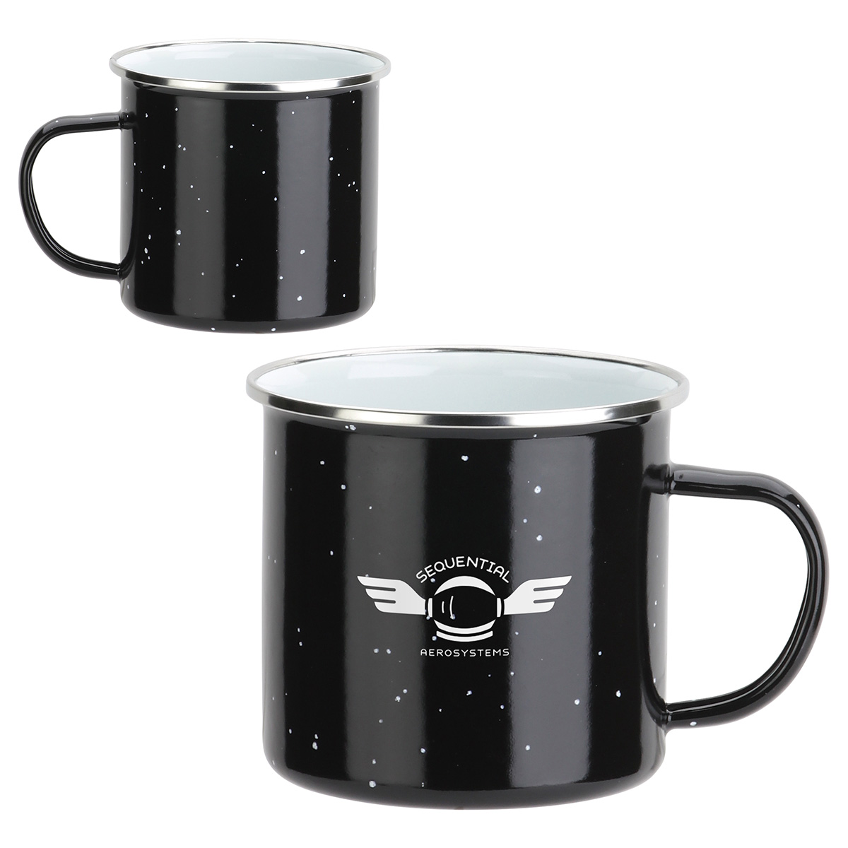 Picture of Foundry 16 oz Enamel-Lined Iron Coffee Mug