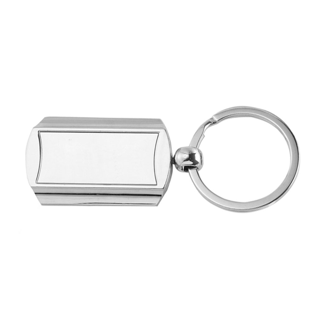 Picture of Rounded End Metal Keychains