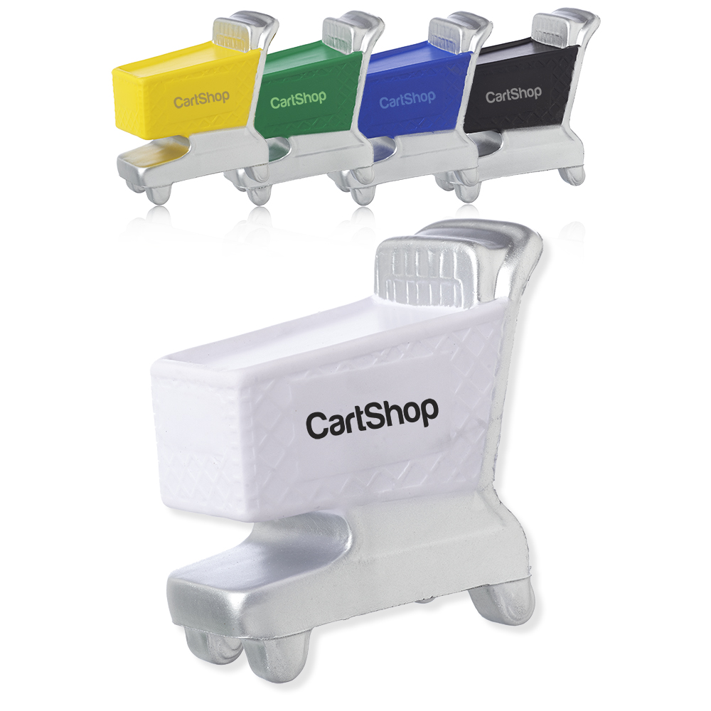 Picture of Super Market Cart Shaped Stress Balls