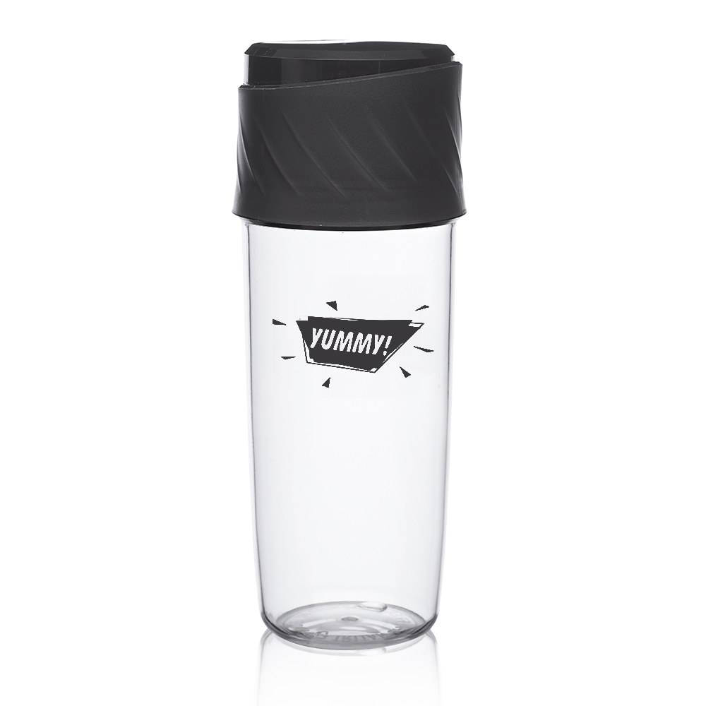 Picture of 16 oz Dual Sip-N-Snack Tritan Water Bottles