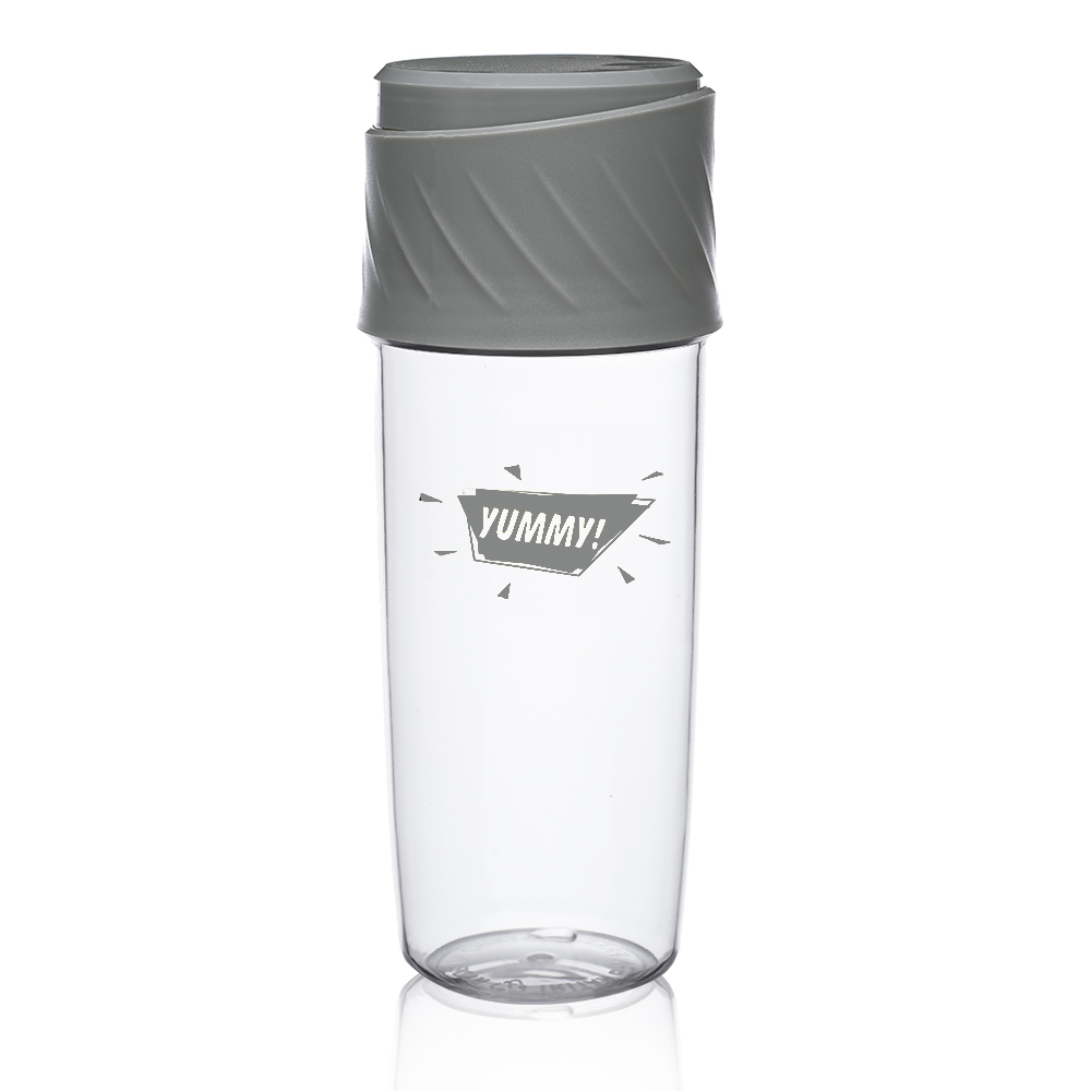 Picture of 16 oz Dual Sip-N-Snack Tritan Water Bottles