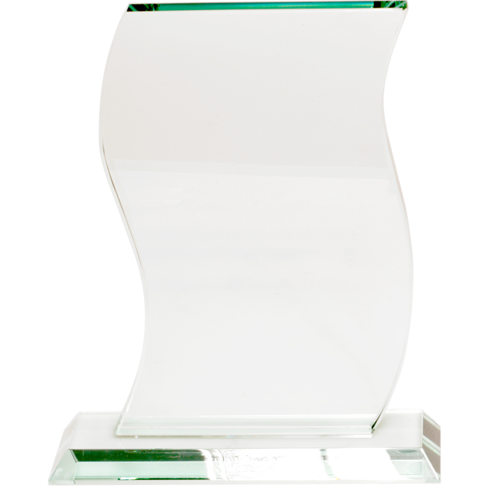 Picture of Jade Glass Papyrus Crystal Awards