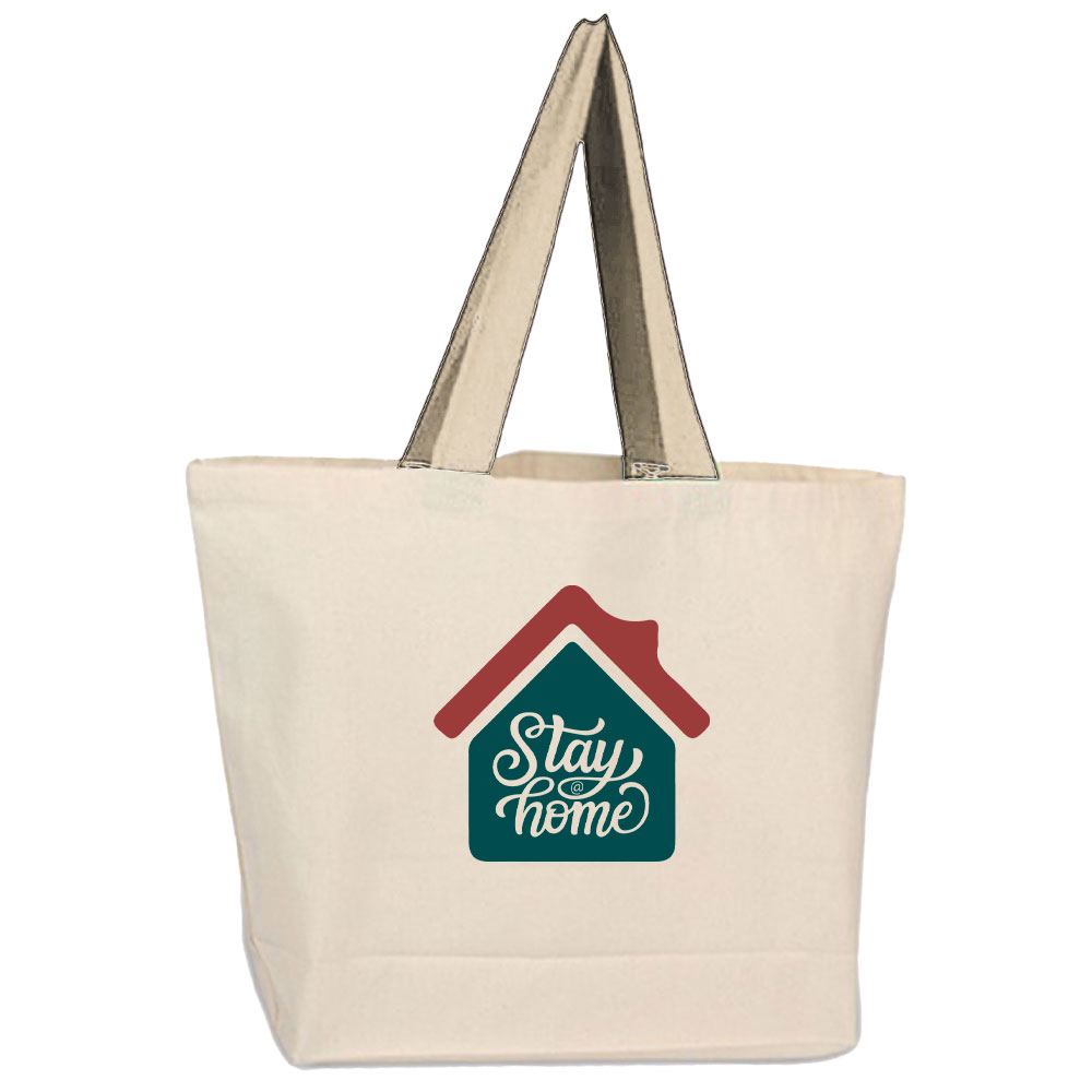 Picture of Large USA Made Cotton Canvas Tote Bags
