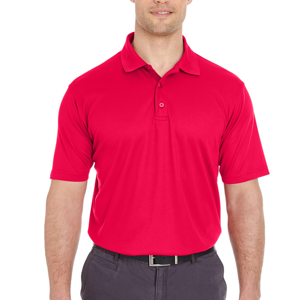 Picture of UltraClub® Men's Cool & Dry Mesh Piqué Polo Shirts