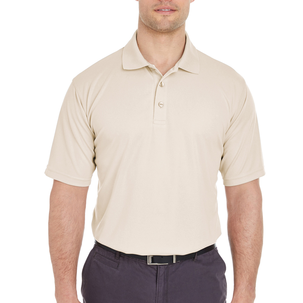 Picture of UltraClub® Men's Cool & Dry Mesh Piqué Polo Shirts