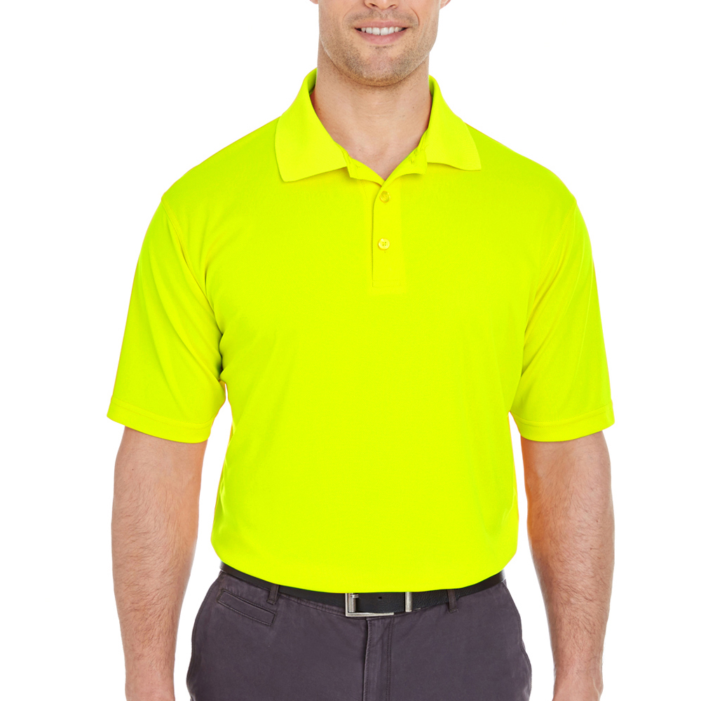 Picture of UltraClub® Men's Cool & Dry Mesh Piqué Polo Shirts