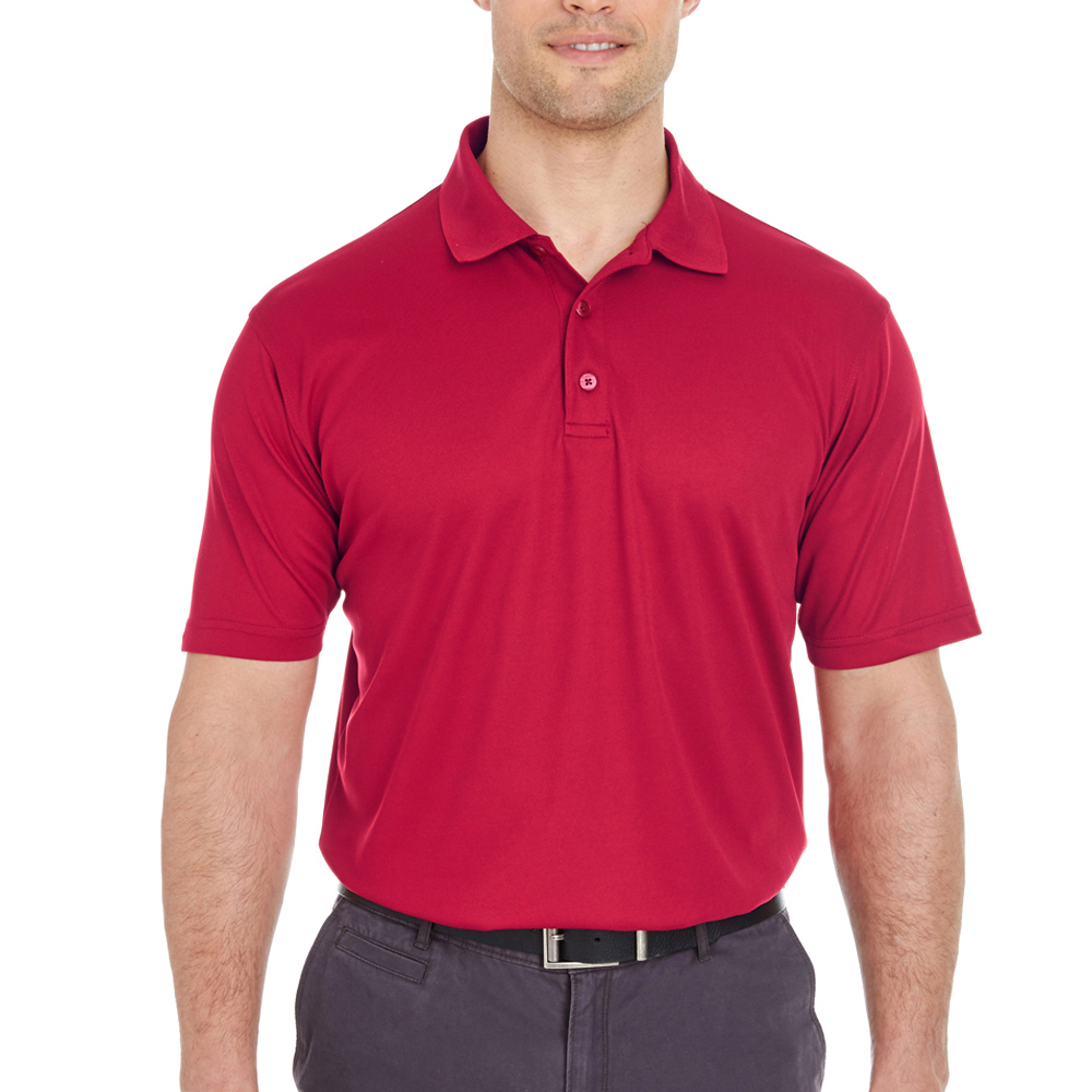 Picture of UltraClub® Men's Cool & Dry Mesh Piqué Polo Shirts