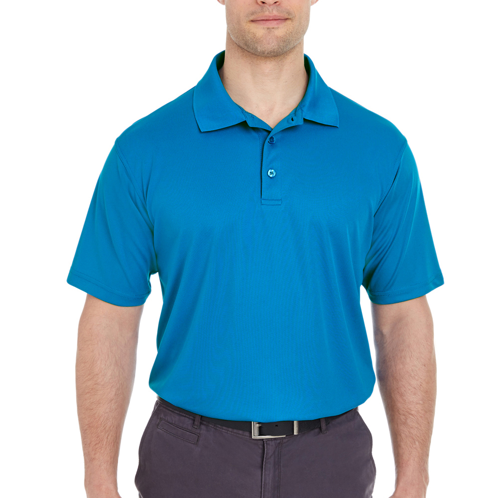 Picture of UltraClub® Men's Cool & Dry Mesh Piqué Polo Shirts