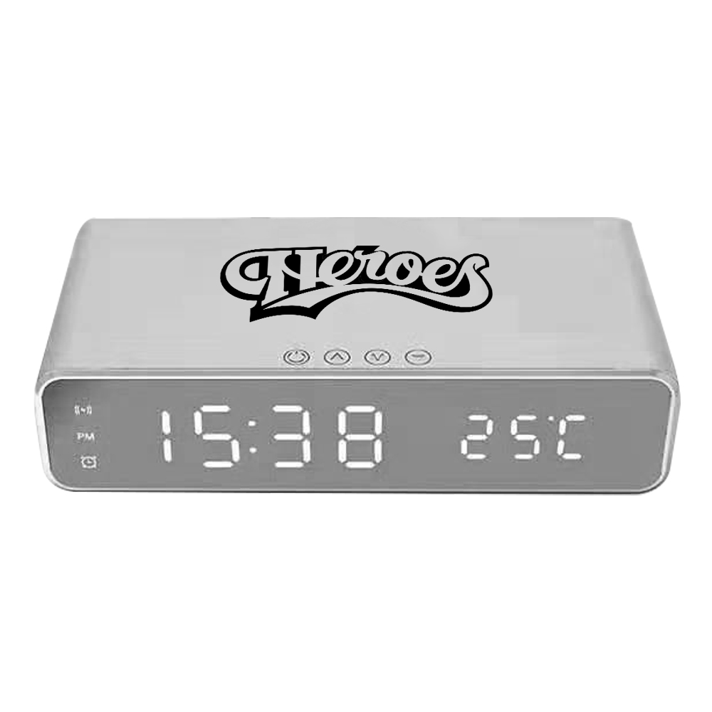 Picture of 10W Wireless Charger with LED Alarm Clock |