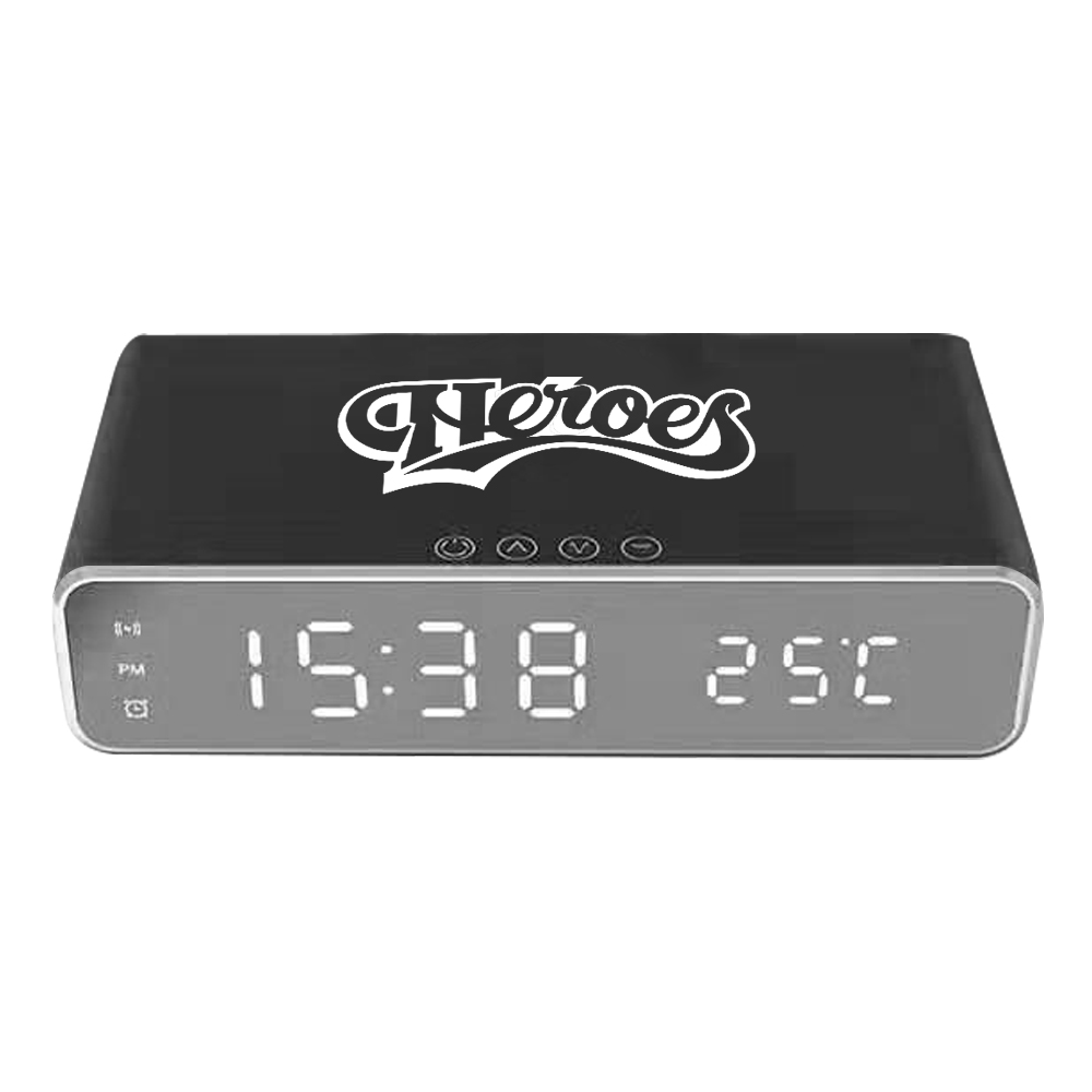 Picture of 10W Wireless Charger with LED Alarm Clock |