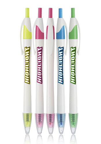 Picture of Plastic Retractable Dry Gel Highlighter Pens
