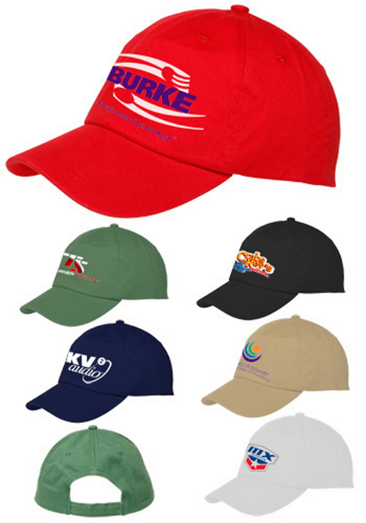 Picture of Solid Color Baseball Caps